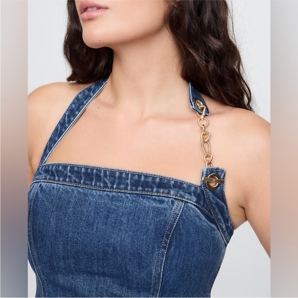 NWT Gap x Cult Gaia Denim Bustier